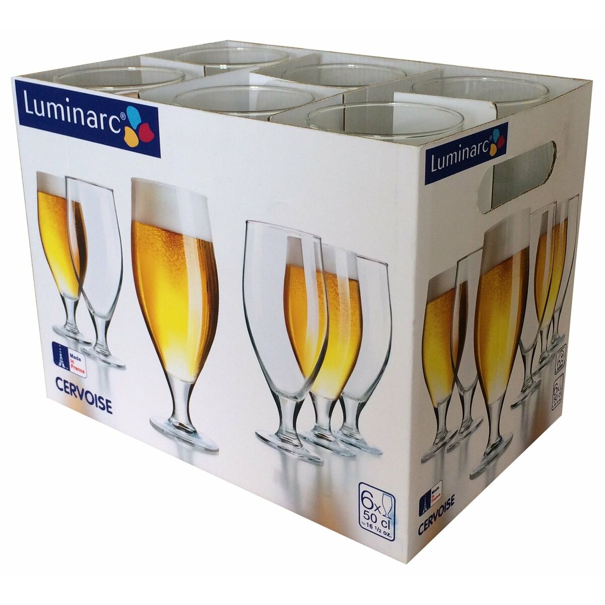 Pahar de bere Luminarc Spirit Bar Transparent Sticlă (500 ml) (Pack 6x)