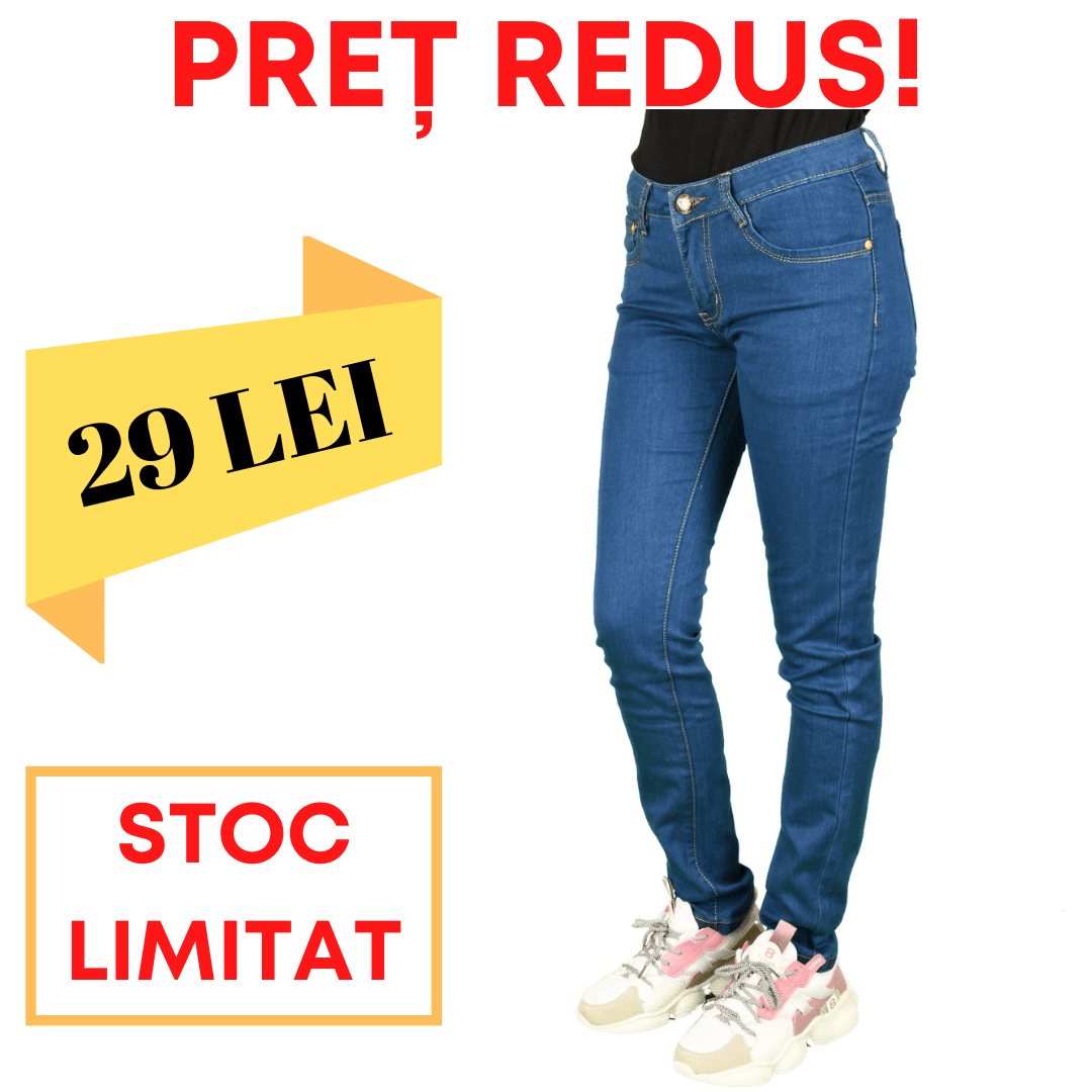 Blugi Albastri Deschis Dama