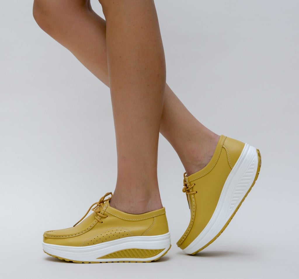 Pantofi Dama Din Piele