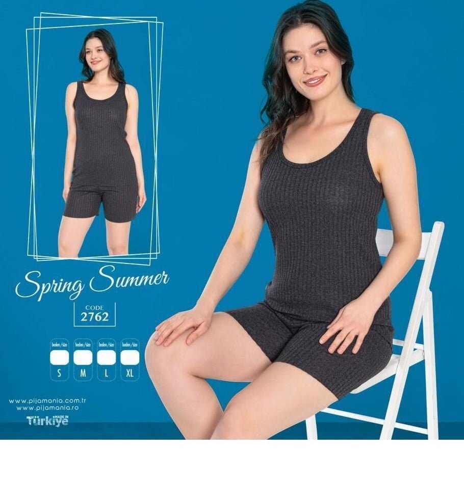 Pijama Gri Dama
