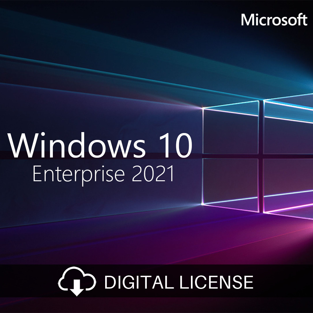 Windows 10 Enterprise 2021 LTSC, Multilanguage, 20 PC, licenta digitala
