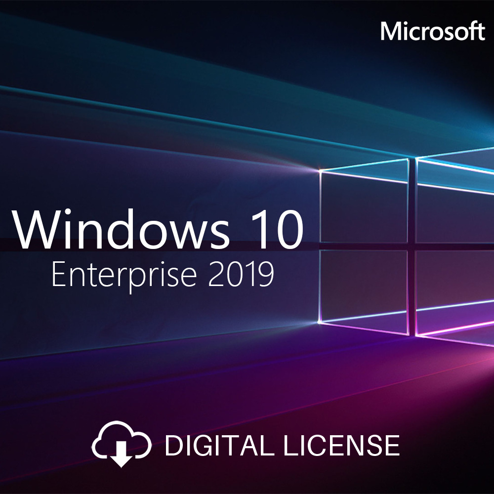 Windows 10 Enterprise 2019 LTSC, Multilanguage, 20 PC, licenta digitala