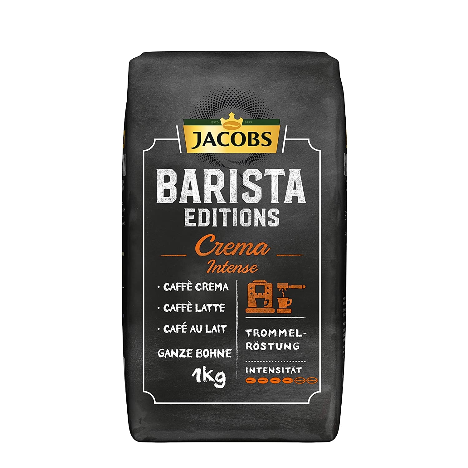 Jacobs Barista Editions Crema Intense 1kg boabe