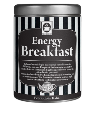 Bonini Energy Breakfast ceai negru 80gr cutie metalica