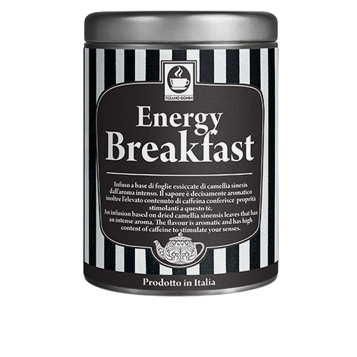 Bonini Energy Breakfast ceai negru 80gr cutie metalica