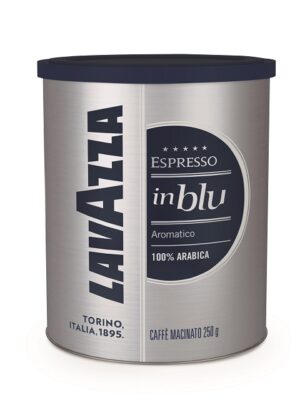 Lavazza inBlu Espresso cutie metalica 250g cafea macinata