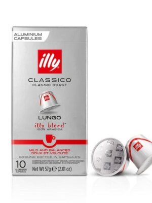 Illy Classico Lungo 10 capsule compatibile Nespresso