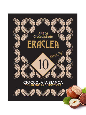 Eraclea Antica Cioccolateria 10 ciocolata calda alba cu alune padure 15 plicuri