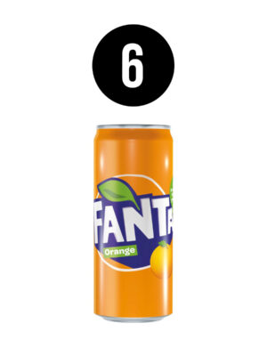 Fanta Orange BAX 6 dz. x 0.33L