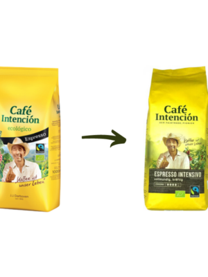 JJ Darboven Intencion Espresso BIO Fairtrade 1kg cafea boabe