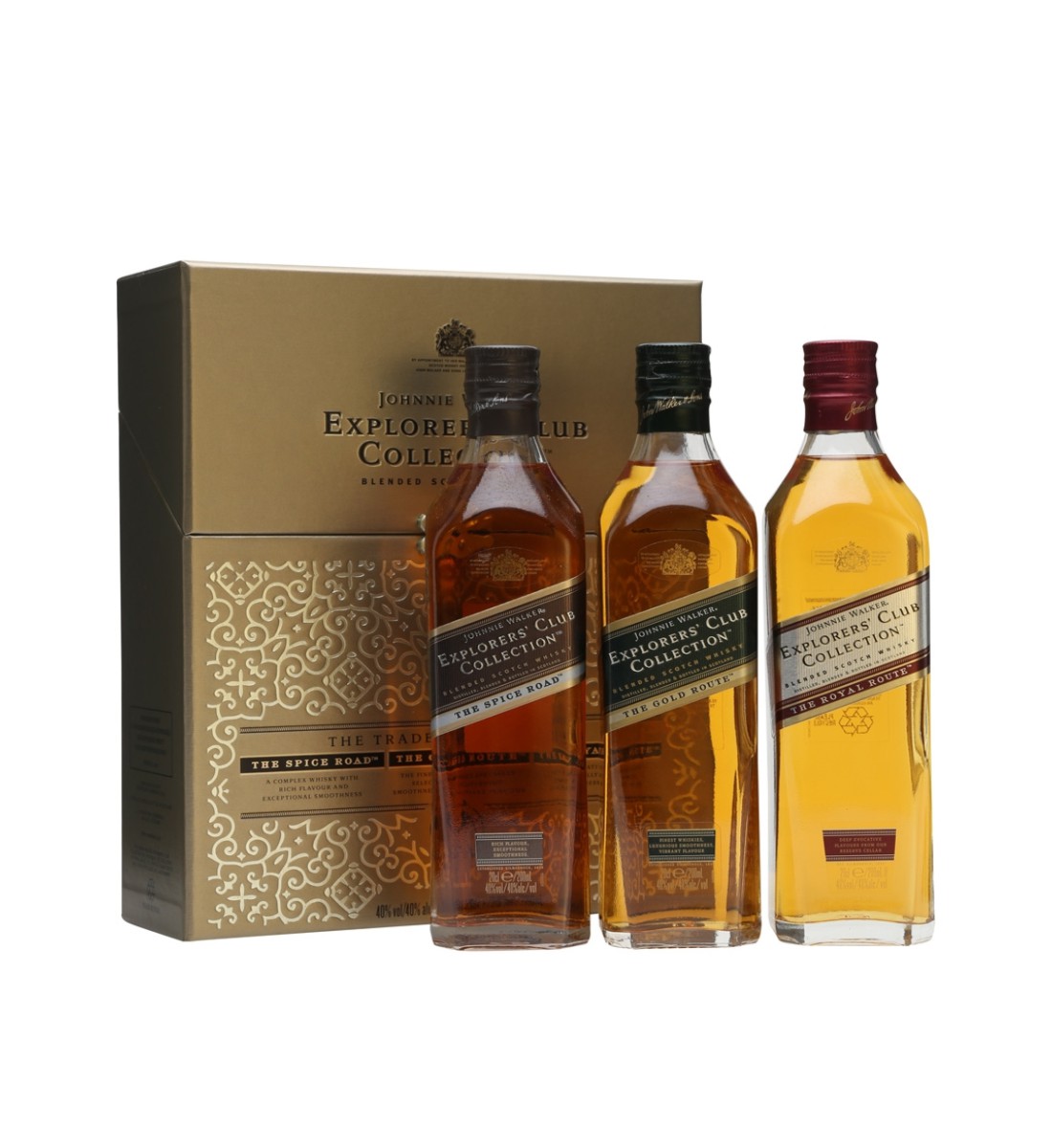 Johnnie Walker Explorer's Club Collection Whisky 3 sticle x 0.2L