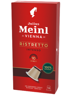 Julius Meinl Ristretto Intenso capsule compatibile Nespresso