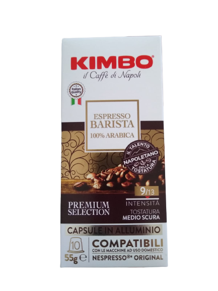 Kimbo Espresso Barista capsule cafea compatibile Nespresso