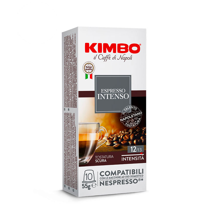 Kimbo Espresso Intenso capsule cafea compatibile Nespresso