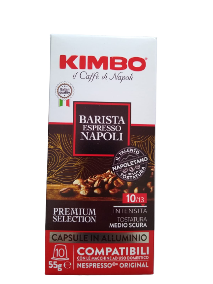 Kimbo Espresso Napoli capsule cafea compatibile Nespresso