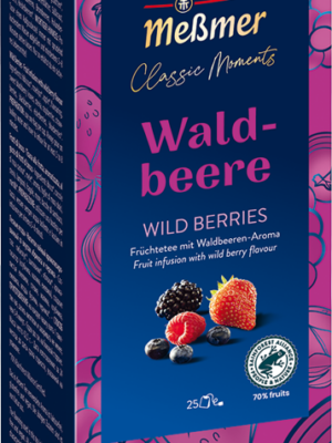 Messmer Profiline Wild Berries UTZ ceai fructe padure 25 plicuri
