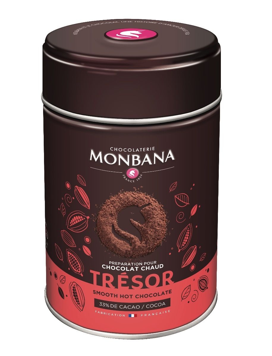 Monbana Tresor ciocolata calda cutie metalica 250gr