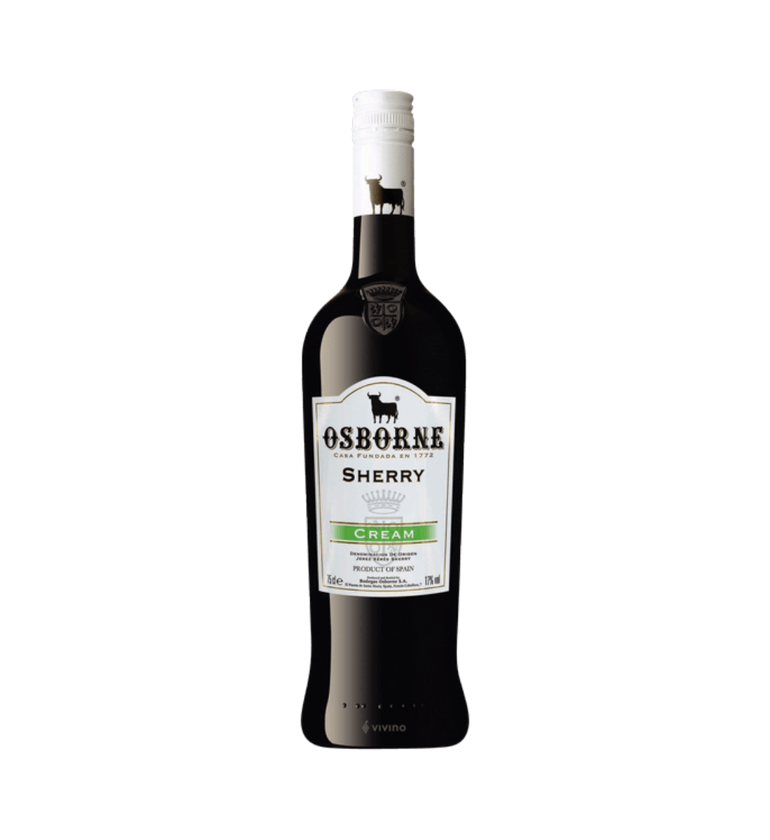 Osborne Cream Sherry - Vin Fortificat Demidulce - Spania - 0.75L