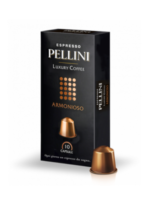 Pellini Armonioso 10 capsule compatibile Nespresso
