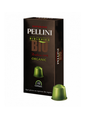 Pellini Bio Organic 10 capsule compatibile Nespresso