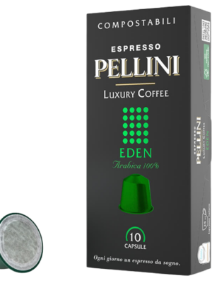 Pellini Luxury Eden 10 capsule compatibile Nespresso