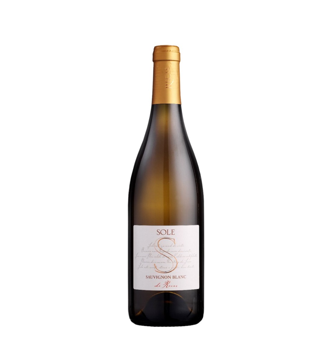 Recas Sole Sauvignon Blanc - Vin Sec Alb - Romania - 0.75L