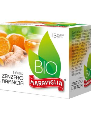 Ristora Maraviglia Infuso ceai infuzie ghimbir si portocale 15 plicuri