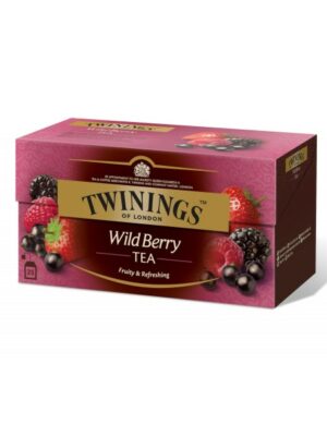 Twinings Wild Berry ceai negru cu fructe de padure 25 pliculete