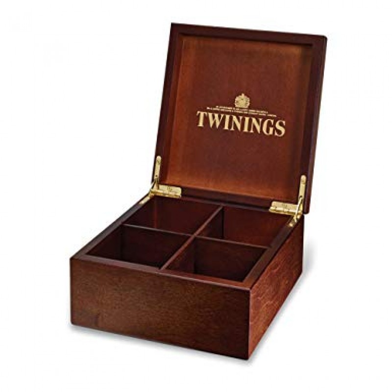 Twinings cutie lemn 4 compartimente