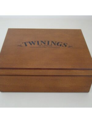Twinings cutie lemn 6 compartimente