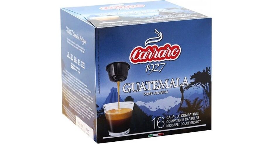 arraro 1927 guatemala pure arabica 16 capsule dolce gusto 130263d11cd7c9d01 Cafea Guatemala