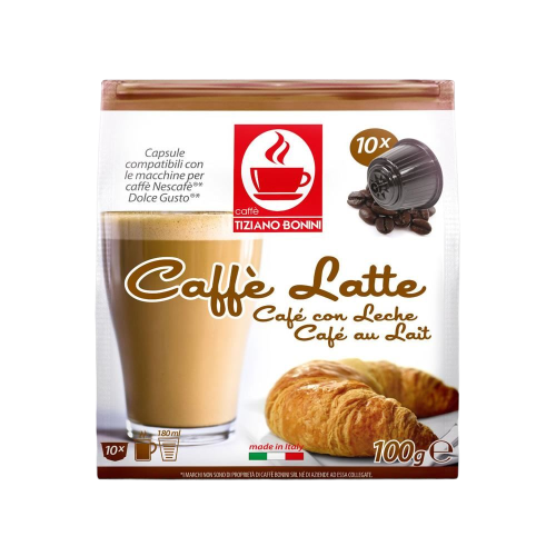 Bonini Caffe Latte capsule compatibile Dolce Gusto 16 buc