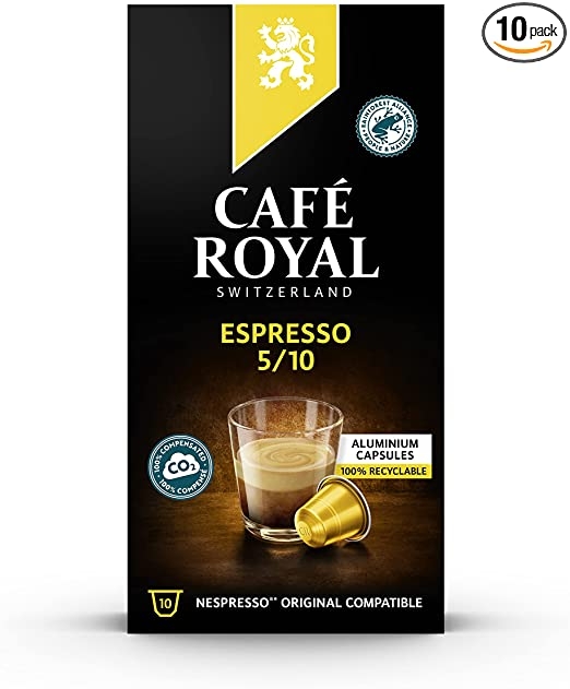 Cafe Royal Espresso 10 capsule compatibile Nespresso