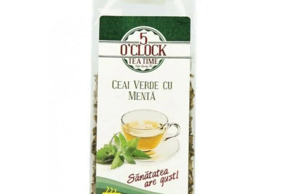 ceai verde cu menta 40 g3030 Ceai Verde Cu Menta