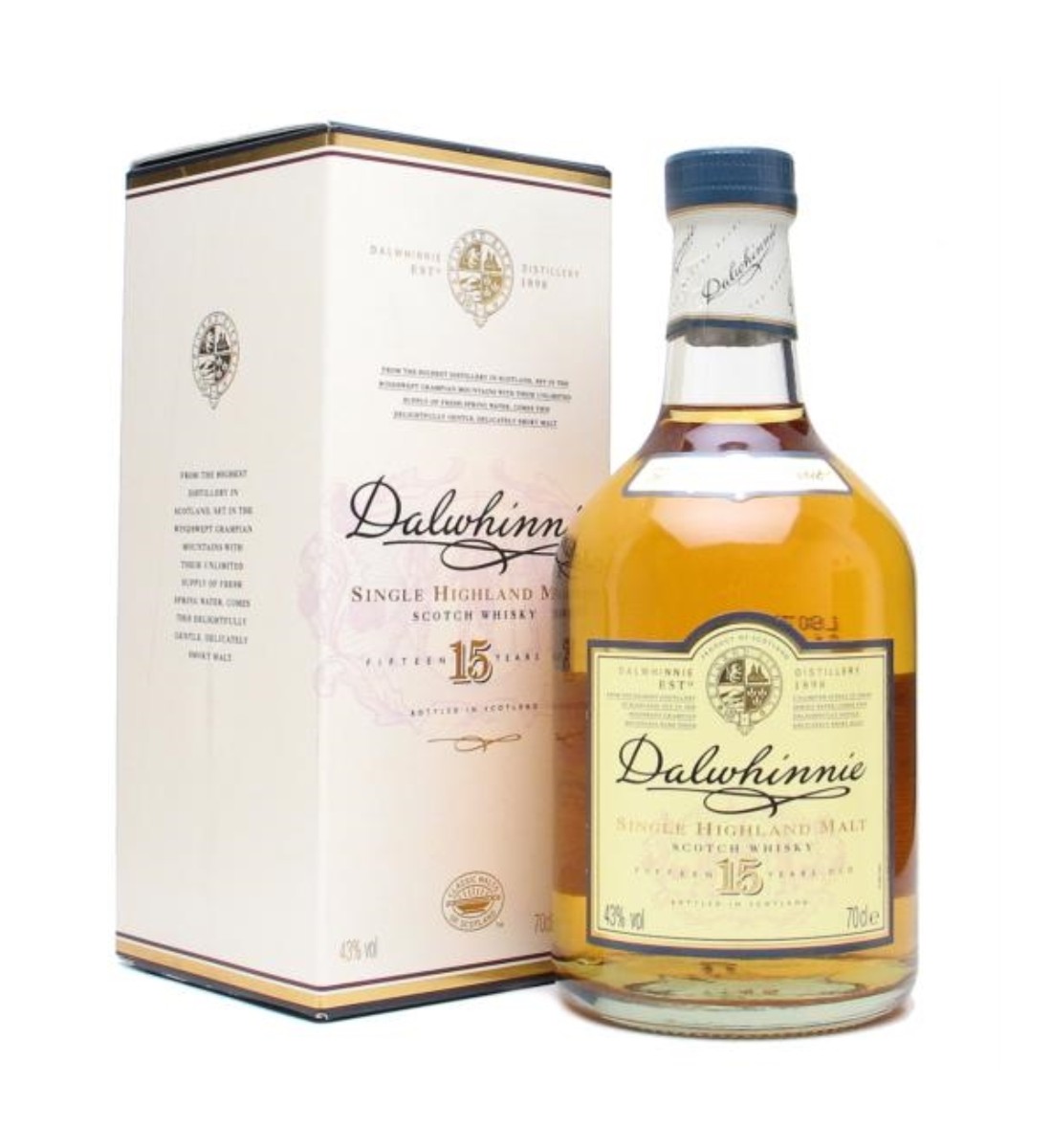 dalwhinnie 15 ani highland single malt scotch whisky 07l cutie Whisky Dalwhinnie 15