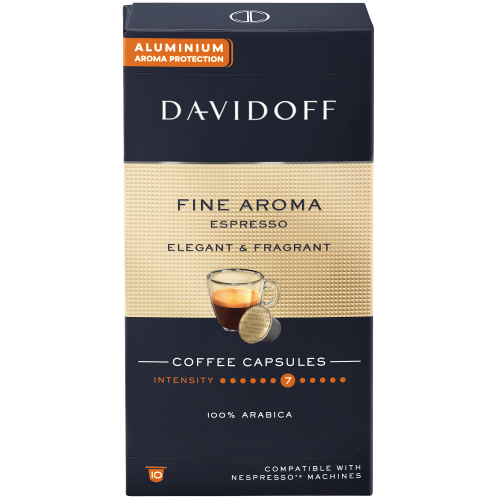 davidoff fine aroma 10 capsule nespresso kfea ro Cafea Davidoff Fine Aroma