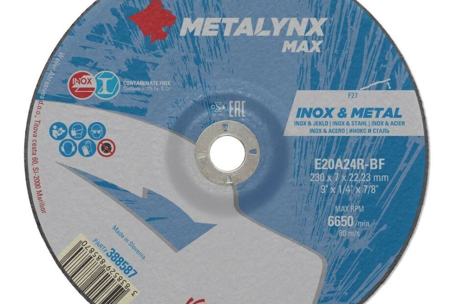 disc abraziv polizare ceramic pentru inox si metal 230 x 4 x 2223 sw Disc Debitare Metal 230