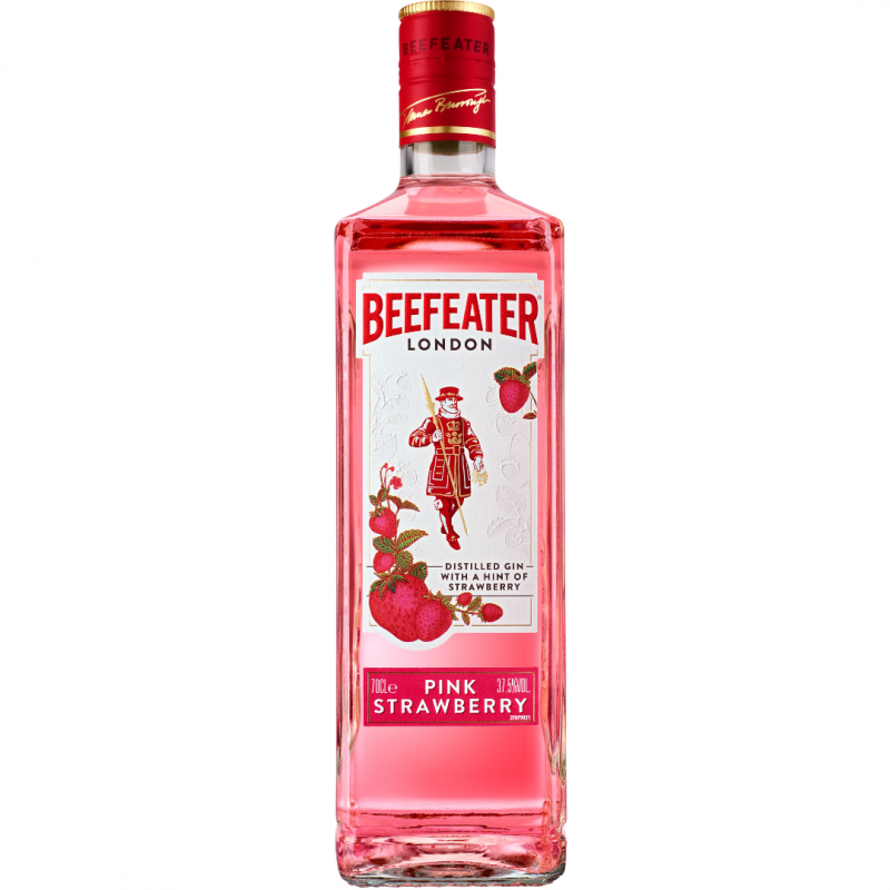 gin beefeater london pink strawberry 375 alc 07l anglia Gin Beefeater Pink