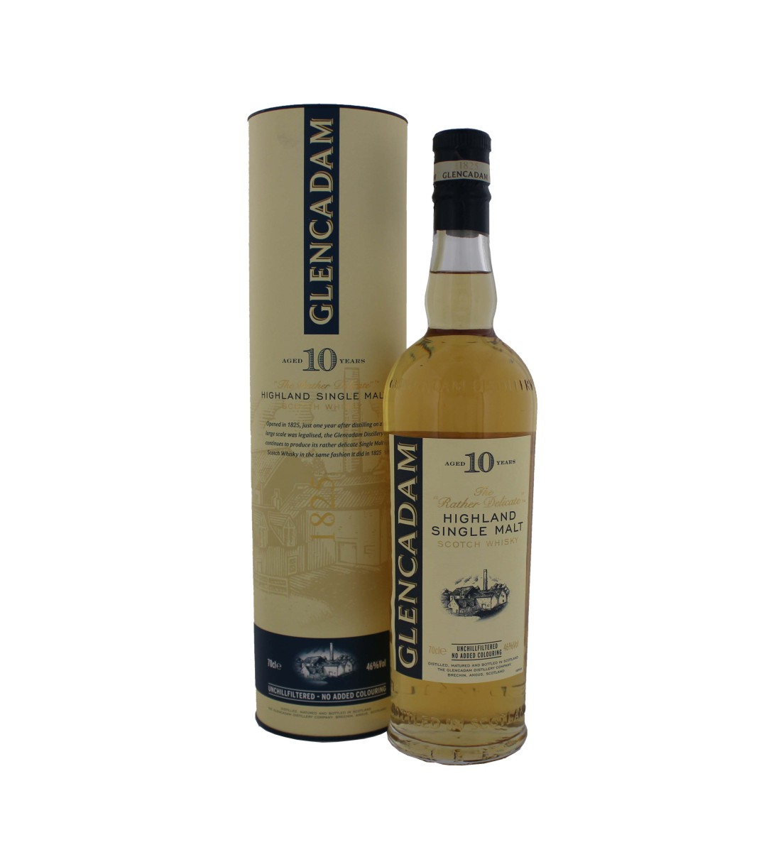 glencadam 10 ani highland single malt scotch whisky 07l tub Whisky Bowmore 10