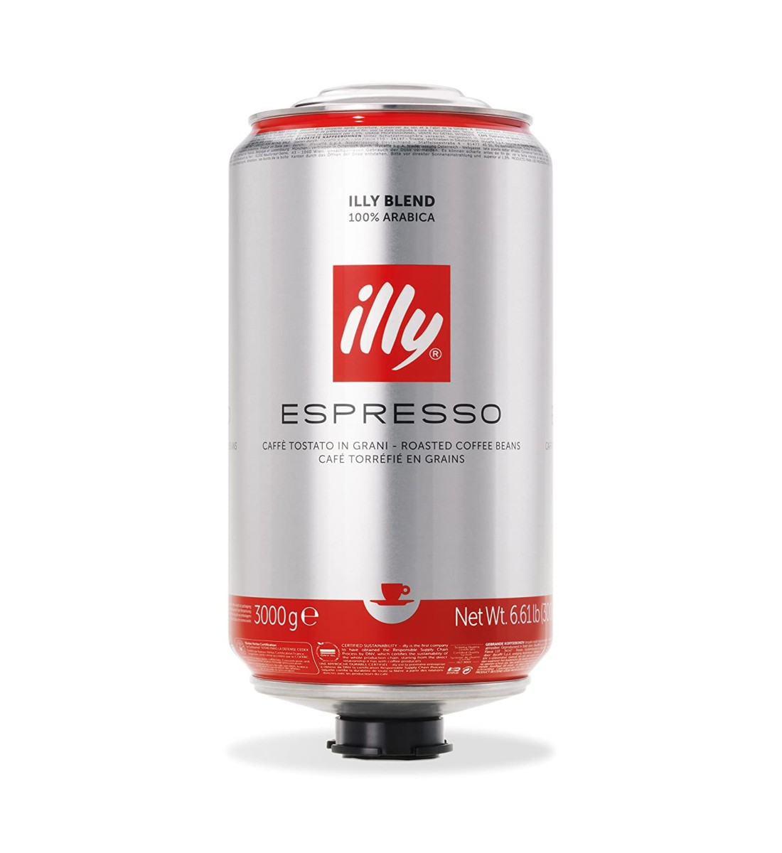 illy espresso medium butoias boabe 3kg Cafea Illy Boabe 3 Kg