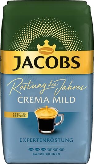 Jacobs Expertenrostung Crema Mild 1kg cafea boabe