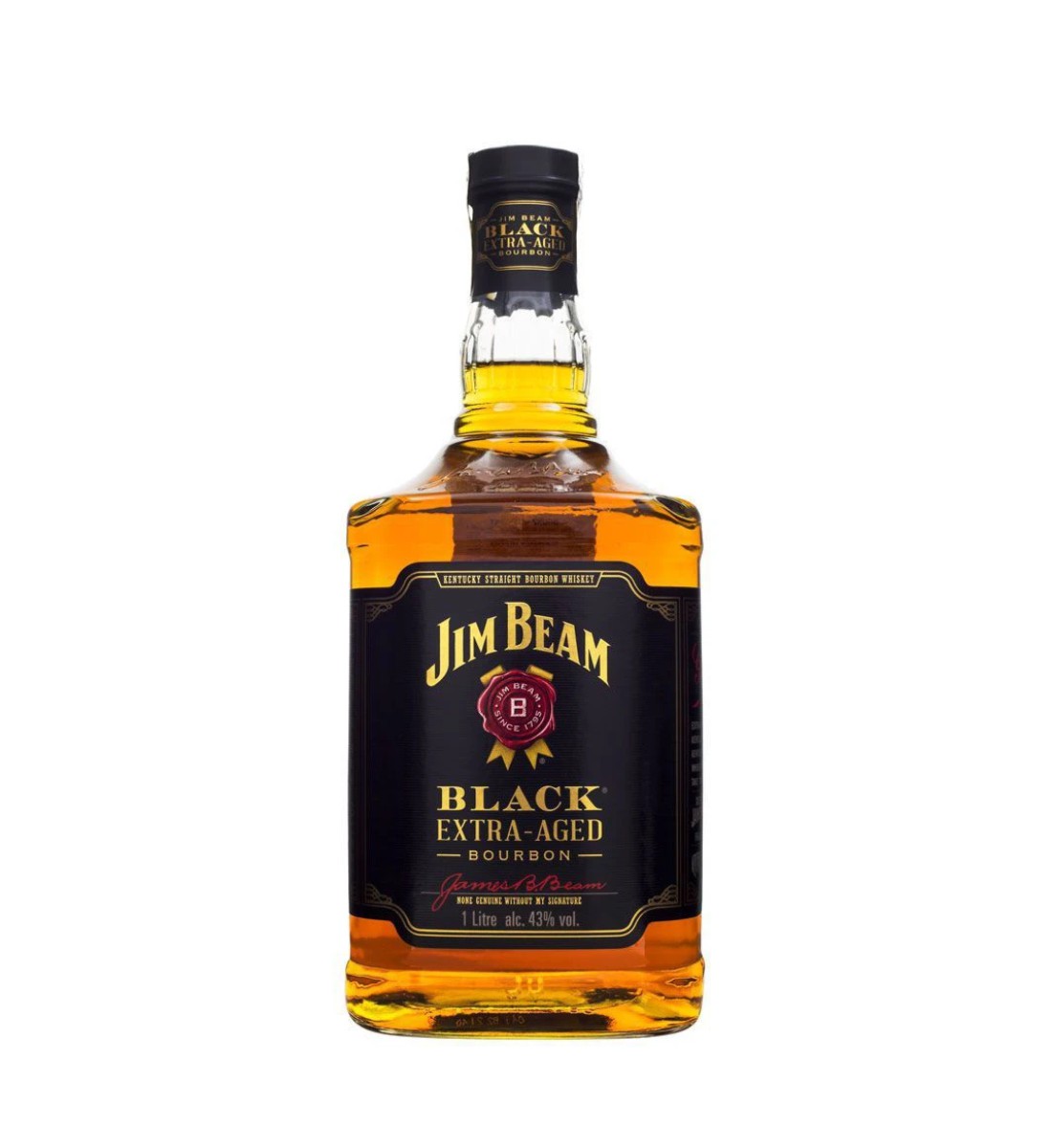 jim beam kentucky straight bourbon black extra aged 1l Jim Beam Black