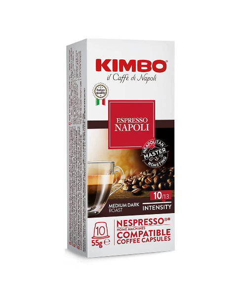 Kimbo Espresso Napoli capsule cafea compatibile Nespresso