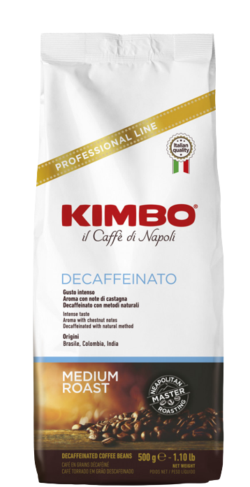 Kimbo Espresso Decaffeinato 500g cafea boabe