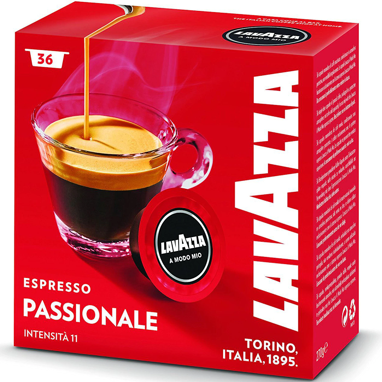 lavazza espresso passionale a modo mio 36 capsule kfea 293763d118fda6cc8 Capsule Lavazza A Modo Mio Amazon
