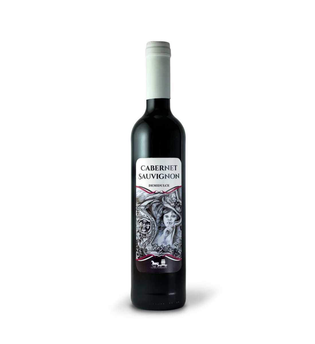 Licorna Cabernet Sauvignon - Vin Rosu Demidulce - Romania - 0.5L
