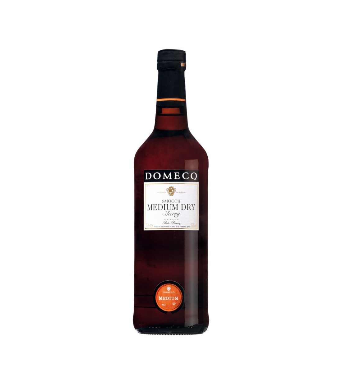 Pedro Domecq Sherry Medium Dry Smooth - Vin Sherry Demisec - Spania - 0.75L