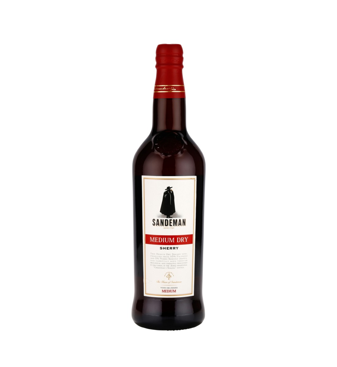 Sandeman Sherry Medium Dry - Vin Demisec Alb - Spania - 0.75L