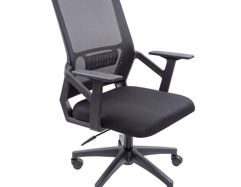 scaun de birou yaki lila rossa ergonomic reglabil pe inaltime material textil gri 688 1 Scaun Birou Gri
