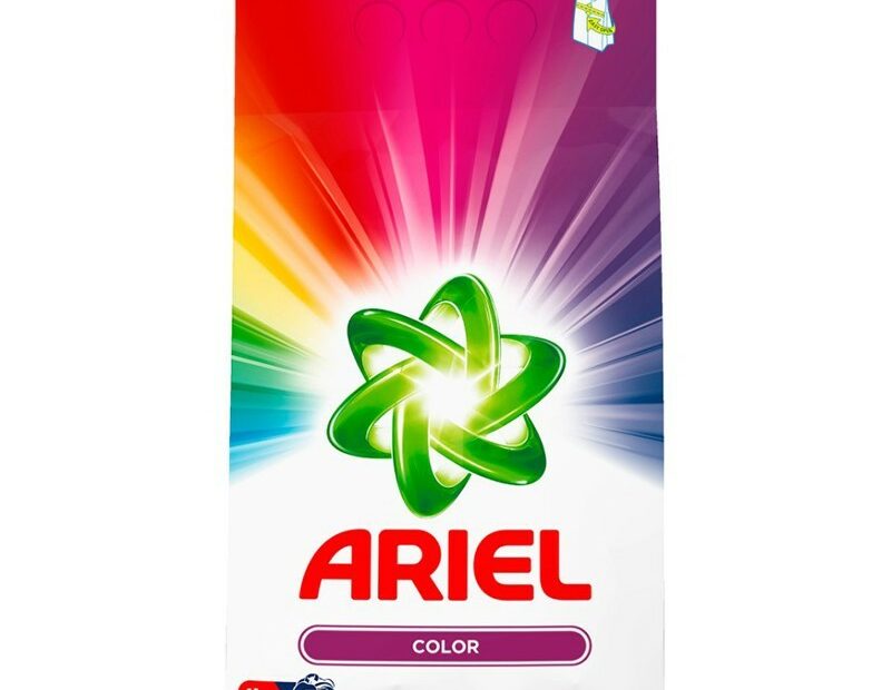 set 2 x detergent automat pudra ariel color 40 spalari 4 kg Detergent Automat 4 Kg